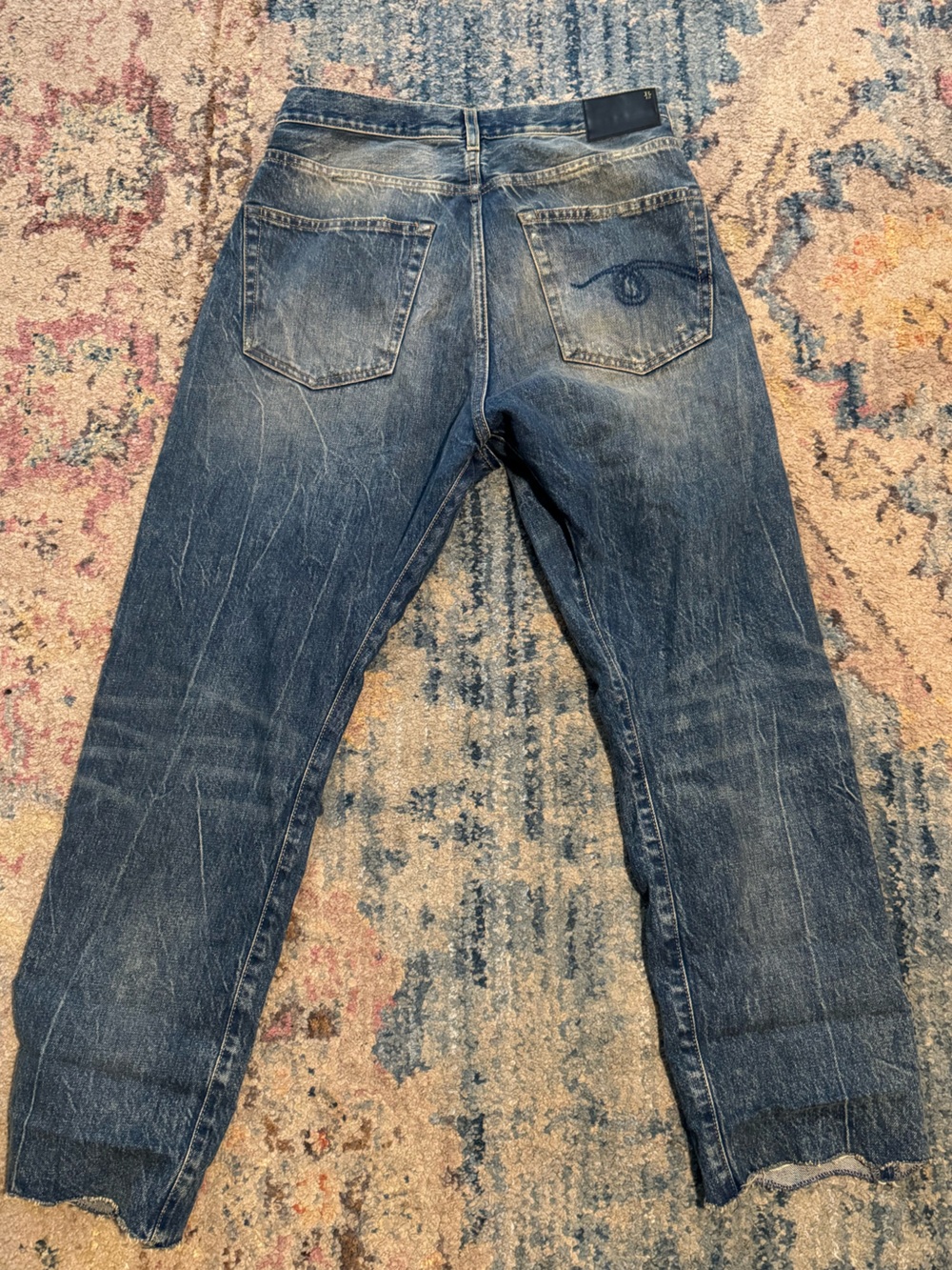 R13 Crossover Distressed Jeans - Picture 10 of 10